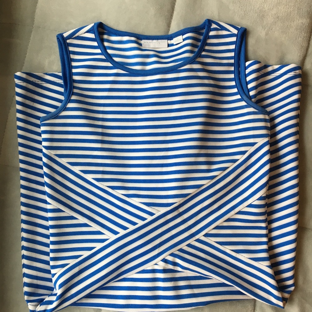 New York & Company Striped Dress